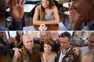 They mocked the scars on her face in a crowded café