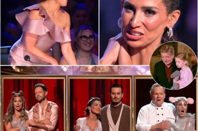 “Heartbreak on the Ballroom Floor”: Hilaria Baldwin SHOCKS Fans as She’s ELIMINATED From Dancing With the Stars Despite Perfect Scores, Missing the Emotional Moment to Dance With Husband Alec, Leaving the Ballroom and Viewers in Tears