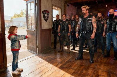 A Little Girl Pointed a Gun at a Group of Bikers and Asked: “Who Is My Father?”
