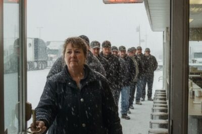 She Unlocked Her Diner for 12 Stranded Truckers in a Blizzard! But What Unfolded 48 Hours Later Left the Whole Town Buzzing With Envy