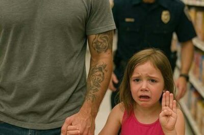 The Little Girl’s Silent Signal for Help — and the Officer Who Knew Exactly What It Meant