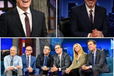 Late-Night Titans Rebel: Jimmy Kimmel and Stephen Colbert Announce Uncensored “Truth News Channel” in Shocking Media Shakeup