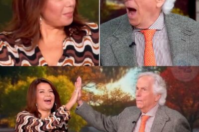 “Did She Just Say That?!” – Ana Navarro SHOCKS ‘The View’ Panel With Wild Henry Winkler Underwear Comment LIVE on Air!  The moment started as harmless humor — until Ana dropped a bombshell joke involving Henry Winkler’s underwear. The panel was stunned, Whoopi lost control laughing, and producers scrambled to cut to commercial. Viewers couldn’t believe what they just heard!