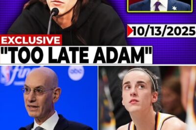 Adam Silver’s Controversial Comments on WNBA “Relationship Issues” Ignite Firestorm, Sparking Accusations of Downplaying Caitlin Clark’s Impact