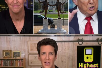 Chaos Unfolds as Feds Freak Out Over Trump-Epstein Statue — Rachel Maddow Exposes How Pushback Is Driving Them Insane: What’s Really at Stake?