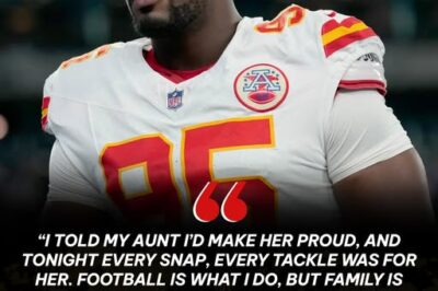 “I told my aunt I’d make her proud, and tonight every snap, every tackle was for her. Football is what I do, but family is who I am — and this win will forever belong to her memory.”