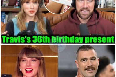 Travis Kelce Reveals Jaw-Dropping 36th Birthday Gift from Fiancé Taylor Swift – You Won’t Believe What She Got Him! Fans Are Stunned!