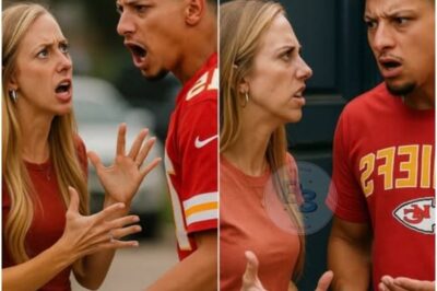 Patrick Mahomes terminates his 7-year marriage to Brittany upon learning he is not the biological father of their children.
