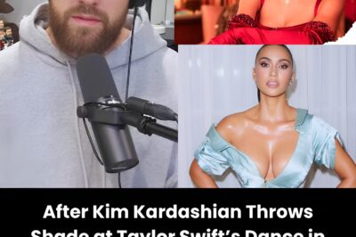 INTERNET GOES WILD: After Kim Kardashian threw shade at Taylor Swift, Travis Kelce jumped in with a message no one saw coming. His heartfelt defense sent fans into a frenzy — and proved once again why he’s the ultimate Swiftie protector.