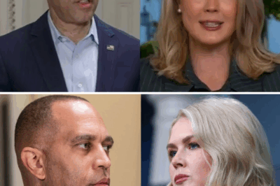 Explosive: (Trump) White House Press Secretary Unleashes Lightning-Strike Statement, Labeling Democrats “Hamas Terrorists and Violent Criminals” – Leader Jeffries Erupts