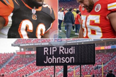 NFL Star Rudi Johnson Dies at 45 — Travis Kelce Leads the Tributes with Emotional Message to Former Teammate