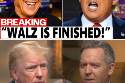 Tim Walz Faces Ruthless Roasts From Greg Gutfeld and Donald Trump Amid Minnesota’s Struggles—A Political Crisis Unfolds