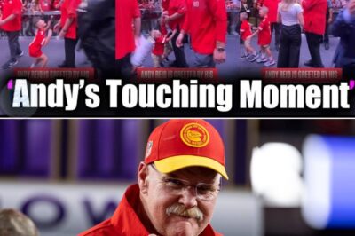Andy Reid’s Heartfelt Moment with Grandchildren After Chiefs’ Victory Over Ravens