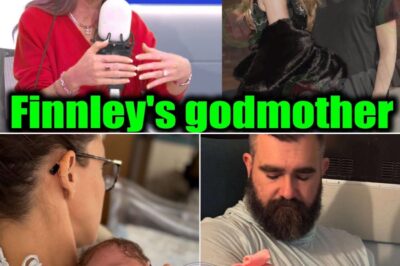 Taylor Swift confirms she is godmother to Finnley daughter of Kylie & Jason Kelce at interview