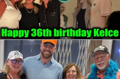 The Swift and Kelce Families Celebrate Travis Kelce’s 36th Birthday Together in Kansas City: A Night of Joy and Togetherness