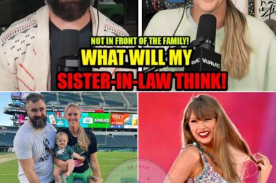 Kylie Kelce’s Playful “Size” Shade Turns Family Banter Into Viral Theater — With a Very Taylor Swift Twist