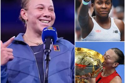 After her resounding victory at the 2025 China Open, Amanda Anisimova choked up and shared: “After I beat Coco Gauff to reach the final, Coco told me: ‘You deserve this. Bring glory to America.’” Those words lit a fire in Amanda’s heart. With tears in her eyes and determination, she vowed to fight hard to make Coco’s words of encouragement come true. “Coco’s words gave me strength,” Amanda shared. “I will put all my strength, spirit and pride of America into the final. I want Coco to be proud, and to prove that her belief in me was completely deserved.” And that promise came true, this emotional moment spread throughout the tennis world, touching the hearts of millions of fans.