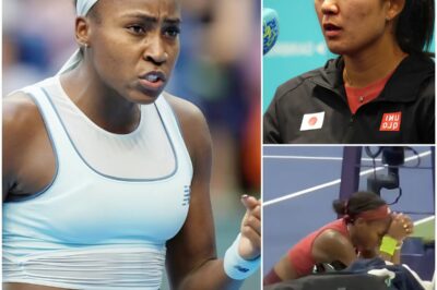DRAMA BREAKS OUT AT WUHAN OPEN 2025: “A Black Girl Like Her, Why Should I Be Respected?” – Moyuka Uchijima PAINFULLY ACCUSES The Referee Of Favoring Coco Gauff, Angrily Throws A Water Bottle Straight Into The Face Of “American Queen” Behind The Scenes, This Action Was Immediately Put Out By WTA. And Just 5 Minutes Later, Coco Coldly Responds With 12 Words That Make Moyuka Look Like A Clown: “Talent Doesn’t Need Skin Color To Win – Learn How To Lose Beautifully!”