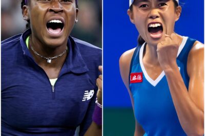 “NO RESPECT BECAUSE SHE’S FROM THE USA” — ZhangShuai causes a stir after her defeat at the Wuhan Open: “Coco Gauff only won because the humidity and heat were too high, and luckily it disrupted my speed.” This harsh statement shook the tennis world, causing a heated debate among fans, and Coco’s response stunned fans and international media, earning a round of applause for her short but powerful response!