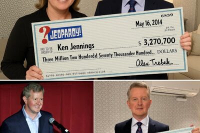 Ken Jennings Sends Shockwaves Through ‘Jeopardy!’ Nation With His So-Called “Villainous Plan” for the Winning Check — and Fans Are Losing It. What started as a playful on-air comment quickly spiraled into a storm of rumors, accusations, and wild theories about his true intentions. Could America’s favorite quizmaster secretly be plotting the boldest twist in Jeopardy! history?