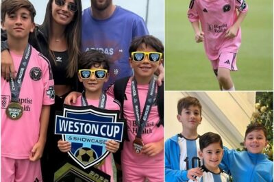 Messi’s son joins Inter Miami’s youth team, Messi shares proud comment that has the world admiring the M10 family!