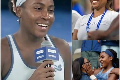Touching People’s Hearts – Coco Gauff’s Mother, Candi Gauff, Speaks Out About Fear of Media Pressure Behind Her Daughter’s Intention to Give Up Her Career, Making Fans Cry Before the Resilience and Unconditional Love of Young Star Coco Gauff