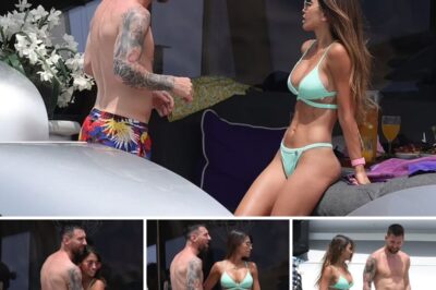 Lionel Messi and his wife Antonela Roccuzzo put on a loved-up display as they enjoy yacht trip with Cesc Fabregas and his wife Daniella Semaan in Ibiza