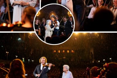 She Danced Alone in the Rain… But What André Rieu Did Next Left Thousands in Tears A forgotten concert ticket. A widowed ballerina. A song that brought her husband back — if only for one waltz. This was no ordinary performance. It was a love story disguised as music… and the world wasn’t ready.
