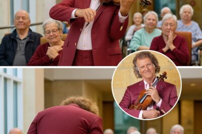 “I do not come to entertain—I come to AWAKEN the light that still flickers within them.” These are the words André Rieu whispers as he enters the dark, sterile rooms of remote hospitals—where patients lie not only in pain but also in silence—trapped in bodies that no longer dance, in lives that have forgotten how to dream. There are no grand stages, no velvet curtains—just softly beeping monitors and eyes dulled by time and struggle. But when his bow touches the strings, something changes. Like sunlight through stained glass, his music fills the space with grace, soothing smiles from tired lips and tears from souls long numbed. In the fragile space between despair and healing, Rieu’s violin became a lifeline—a gift of humanity, dignity, and a silent promise that they were not abandoned.