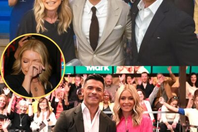 “30 YEARS, ONE LAST GOODBYE – THEN THE STUDIO EXPLODES IN SHOCK: KELLY RIPA AND MARK CONSUELOS DID NOT JUST SAY GOODBYE, THEY DROP A TV BOMB THAT STUNNED FANS!” Tears, applause, and three decades of memories filled the room, and it seemed like an emotional farewell. But then Kelly made a shocking revelation that left the audience speechless — a secret that had been kept for years, and now exploded live. Mark held his wife’s hand, his eyes trembling as he acknowledged a controversial new beginning. From the final bow, America was left wondering: was this really the end… or just the prelude to an even more shocking show?