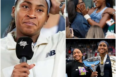 My daughter always tries her best, Coco is the pride of the family. Coco always dreams of bringing glory to the poor land of Florida, “Please treat this 21-year-old girl well,” Coco Gauff’s mother said in a video recording her daughter’s arduous training journey. The video shows the relentless efforts, painful falls, and wounds that have not fully healed, all piled up together. Everyone who watched the video was deeply moved and sympathized with this young girl!