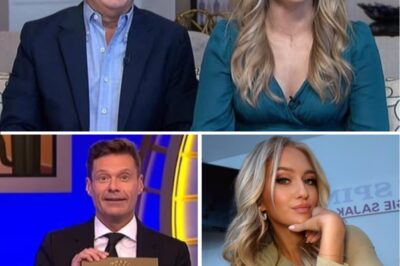“Pat Sajak’s daughter is shocked: Is Ryan Seacrest still worthy of holding the Wheel of Fortune mic?” This shocking revelation has caused the entire game show community to go crazy! She frankly questioned Seacrest’s hosting ability, making the audience and fans “stop their hearts.” The next words made everyone hold their breath, like a bomb exploding in the heart of showbiz. No one expected the truth about the “golden star” to be revealed by the legendary family itself. The entire game show world is holding its breath waiting for the next reaction!