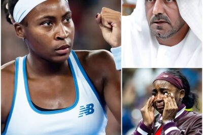 “I am not a joke for you to entertain. Emirates, I refuse! I will never fly with you again!” Coco Gauff shocked the world when she publicly revealed that she had been harassed at an Emirates promotional event. She was asked to pose for a photo with a group of VIPs when an older man – an Emirates representative – began to flirt excessively: unwanted touching and whispered hints of “deeper cooperation” beyond tennis. The United States exploded in outrage, millions of fans boycotted Emirates, and the company’s shares fell 5% in a single morning. Soon after, Chairman Sheikh Ahmed made a surprise public statement, leaving Coco in tears.