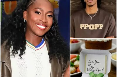 A SIMPLE NIGHT, A GESTURE OF HAPPINESS: Coco’s boyfriend, Jalen Sera, surprised Coco with a secret birthday party, prepared in silence. No reporters, just the two of them, a guitar, a bouquet of flowers and a cake hand-picked by Jalen Sera. But the moment that brought everyone to tears was when Jalen Sera presented his partner with a small box engraved with the words: “LOVE YOU, MY BABY GIRL”. When Coco opened the box, she was silent for almost a minute… then smiled and whispered in Jalen Sera’s ear. The mysterious gift in the box was revealed at the end of the party.