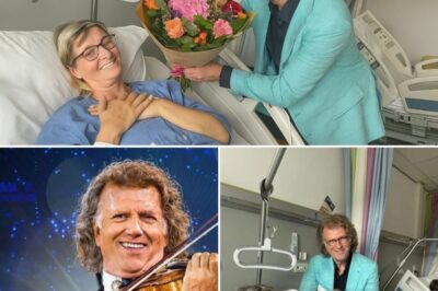 “I thought I was dying… until he walked in.” In a moment that stunned even hospital staff, world-famous violinist André Rieu made a surprise visit to a terminally ill fan who had written to him in desperation. What happened next was beyond imagination—he didn’t just hold her hand, he brought his violin and played her favorite piece right at her bedside. Doctors say her vital signs improved after the performance. Her family calls it a “miracle wrapped in music.” The woman, once too weak to speak, whispered through tears: “André Rieu gave me back my will to live.” This isn’t just a story—it’s a symphony of compassion that left the whole world breathless.