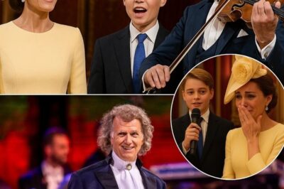 A Royal Symphony: Princess Kate, Andre Rieu, and Prince George Share a Stage in a Moment That Redefined Majesty!!!
