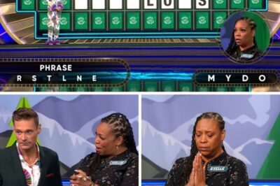 “ONE LETTER TO GO!” — THE ENTIRE COUNTRY STOPS AT THE MOMENT A MOTHER MISSES HER MILLION-DOLLAR PRIZE ON WHEEL OF FORTUNE.