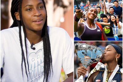 Coco Gauff at 21: A dream come true with a full stadium screaming her name at a US Junior Tennis Awards! At 21, Coco Gauff continues to defy age and expectations, with a full stadium cheering her on at a WTA Finals tournament. Reflecting on her amazing journey, Coco said: “I couldn’t have asked for more… I’m 21, with a whole stadium screaming my name, and it’s a dream come true!” Her words are a testament to the power of determination and passion, proving that dreams have no expiration date. A true inspiration for anyone who dares to pursue their dreams.