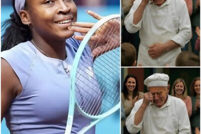 The bakery owner burst into tears when he met Coco Gauff again when he met her at the age of 13, now 73 years old, who runs a dumpling shop in his hometown “”The 13-year-old girl back then only dreamed of touching a racket, but now you have touched the hearts of the whole world… I have grown old, but my faith in you has never grown old.” And then, the little girl made a sincere gesture that made him smile and say “thank you” with tears in her eyes, making everyone around cry!
