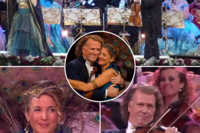 When Laughter Flies in the Vienna Night! In the splendid setting of the world’s music capital, André Rieu and the Johann Strauss Orchestra turned Mein Herr Marquis into an unforgettable moment. Each soprano’s voice sounded like a falling crystal, sparkling and mischievous. The audience smiled and laughed heartily at the famous “laughing” passages, then immersed themselves in the grace and humor of Johann Strauss. André Rieu not only conducted with his violin, but also led the hearts of the listeners to join in that joyful rhythm. And when the applause rang out like thunder, Vienna witnessed a night where music and laughter became one, forever in memory.