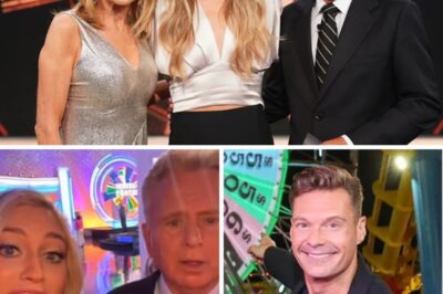 “IS THIS THE END OF AN ERA?” — Pat Sajak SHAKES as Daughter Maggie Makes Her Move to Take Over ‘Wheel of Fortune’ The studio went silent. Pat Sajak’s hands trembled as Maggie — calm, confident, unstoppable — stepped toward the legendary stage. Fans could hardly believe what they were seeing: was she about to outshine her own father… and even replace Ryan Seacrest? Whispers turned to chaos. The pressure, the legacy, the emotion — it all collided in one breathtaking moment. Because sometimes, the wheel doesn’t just spin for cash — it spins to crown a new legend.