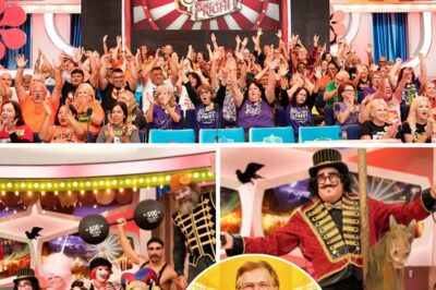 “SHURRY TO THE WHOLE SHOWBIZ — ‘The Price Is Right’ OFFICIALLY ANNOUNCES THE CRAZIEST HALLOWEEN WEEK IN HISTORY!” The legendary game show stage will transform into a giant spooky festival, where every spin, every cheer will be filled with Halloween vibes. All contestants must dress up to participate — and they’re not kidding: from zombie princesses, ghost pirates, to “haunted versions” of the show’s iconic items, everyone is on fire for glory and… screams! Even the MC and the models are fully in character, making the audience explode in an unprecedented “festival fantasy”. Fans affirm: “This is not just a game show — this is the most vivid Halloween movie on TV this year!”