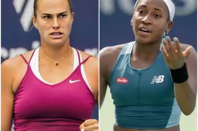 💥 Drama exploded in the tennis world! In the latest press conference, Aryna Sabalenka suddenly made sarcastic comments about Coco Gauff: “Some people are only famous because of their skin color and the media, not because of their ability.” 😱 Immediately, Coco Gauff angrily responded live, asserting: “I’ve been silent enough! If my efforts and talent make someone uncomfortable, that’s their problem.” 🔥 After only 5 minutes, Sabalenka responded with 8 cold words that made the entire tennis world “explode” – and fans were clearly divided into two sides in the underground war between the two young queens of WTA!