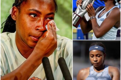 “VICTORY IS NOW JUST A DRAMA!” – Coco Gauff choked with tears, her voice trembling in the middle of a room filled with flashbulbs. Coco said she had never felt so alone amidst the applause. The pinnacle of glory – the place everyone dreams of reaching – for Coco is now just a cold void. Each swing of the racket no longer carries passion, only the fear of disappointing others. Behind the layer of halo, are the tired eyes of a girl who has lost herself on the path to victory and revealed the truth behind the halo that few people know about Coco’s life…