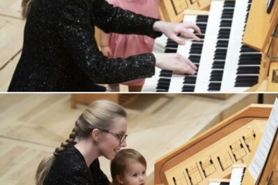 🎹 “When Anna Lapwood Let a Little Girl Play — and the Hall Fell Silent.” It happened midway through a sold-out recital at the Royal Albert Hall. A five-year-old girl named Clara wandered toward the stage and asked softly, “Can I try?”