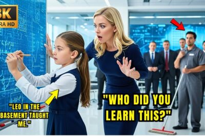 CEO Discovers Janitor Who Secretly Taught Her Daughter Advanced Math — Truth Left Her Stunned