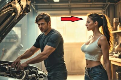 Mechanic Helps Broke Woman for Free—Hours Later, His Shop Is Surrounded by Luxury Cars…