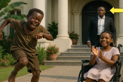 Billionaire Finds Homeless Boy Dancing for His Paralyzed Daughter… What Happens Next Will Shock You!
