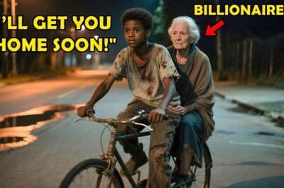 Everyone IGNORED the Lost Old Woman, Until a Black Teen Took Her Hand. She Was a Billionaire
