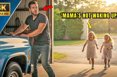Single dad Was Fixing His Truck When Twin Girls Ran to Him Crying, ‘Mama’s Not Waking Up! Next…